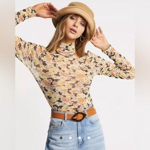 Floral Sheer top